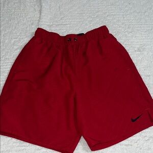 Nike Men's Athletic Red Shorts